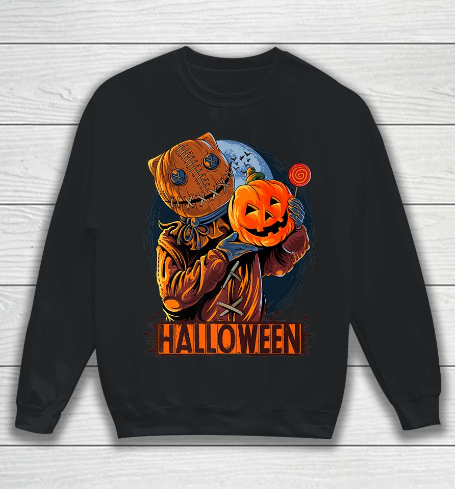 Halloween Cute And Funny Pumpkin Sweatshirt