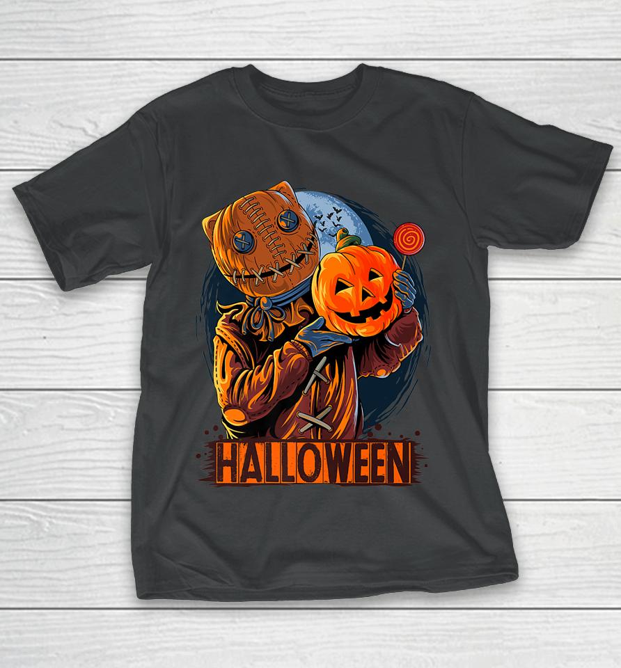 Halloween Cute And Funny Pumpkin T-Shirt