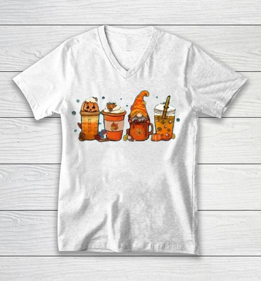 Halloween Drink Cute Unisex V-Neck T-Shirt