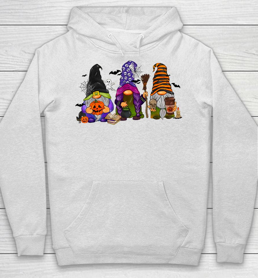 Halloween Gnomes Cute Witch Gnome Thanksgiving Fall Autumn Hoodie