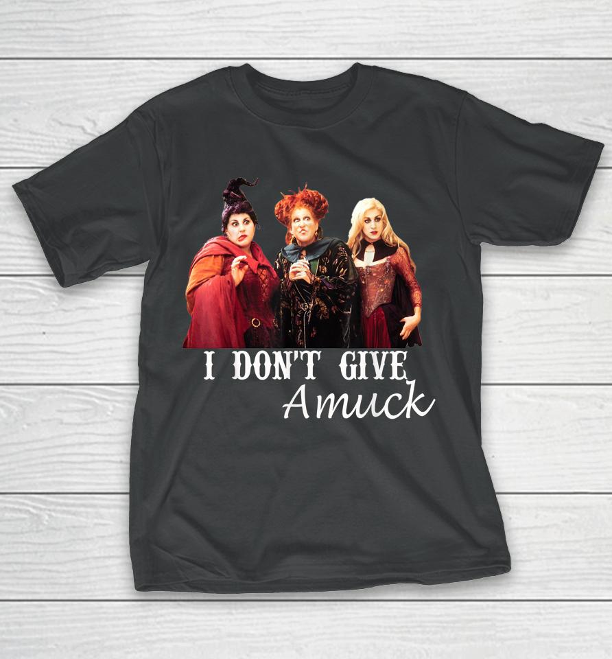 Halloween I Don't Give Amuck T-Shirt