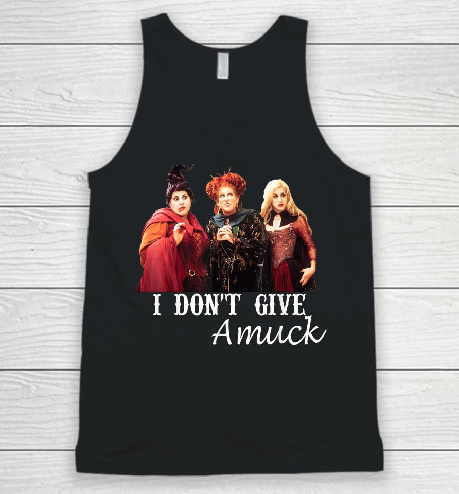 Halloween I Don't Give Amuck Unisex Tank Top