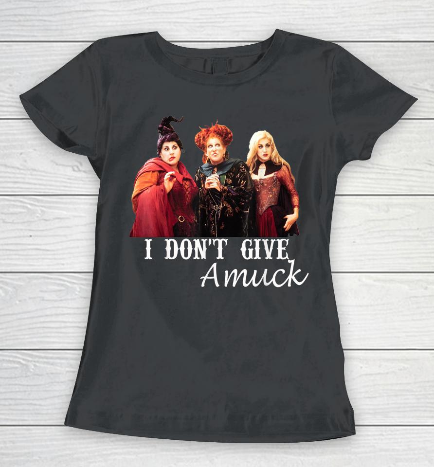Halloween I Don't Give Amuck Women T-Shirt