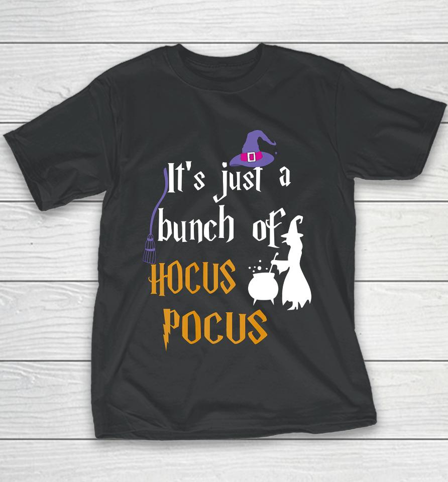 Halloween It S Just A Bunch Of Hocus Pocus (2) Youth T-Shirt