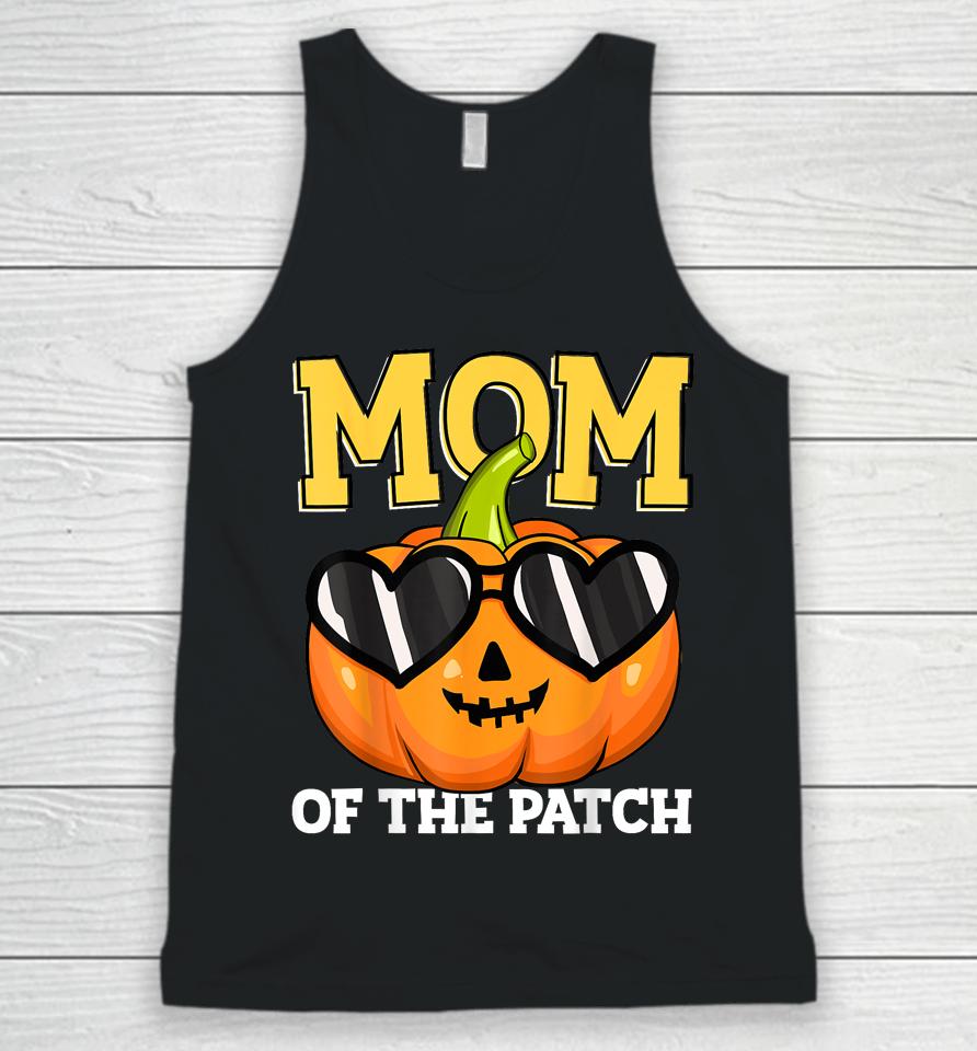 Halloween Mom Of The Patch Mama Mother Mommy Pumpkin Unisex Tank Top