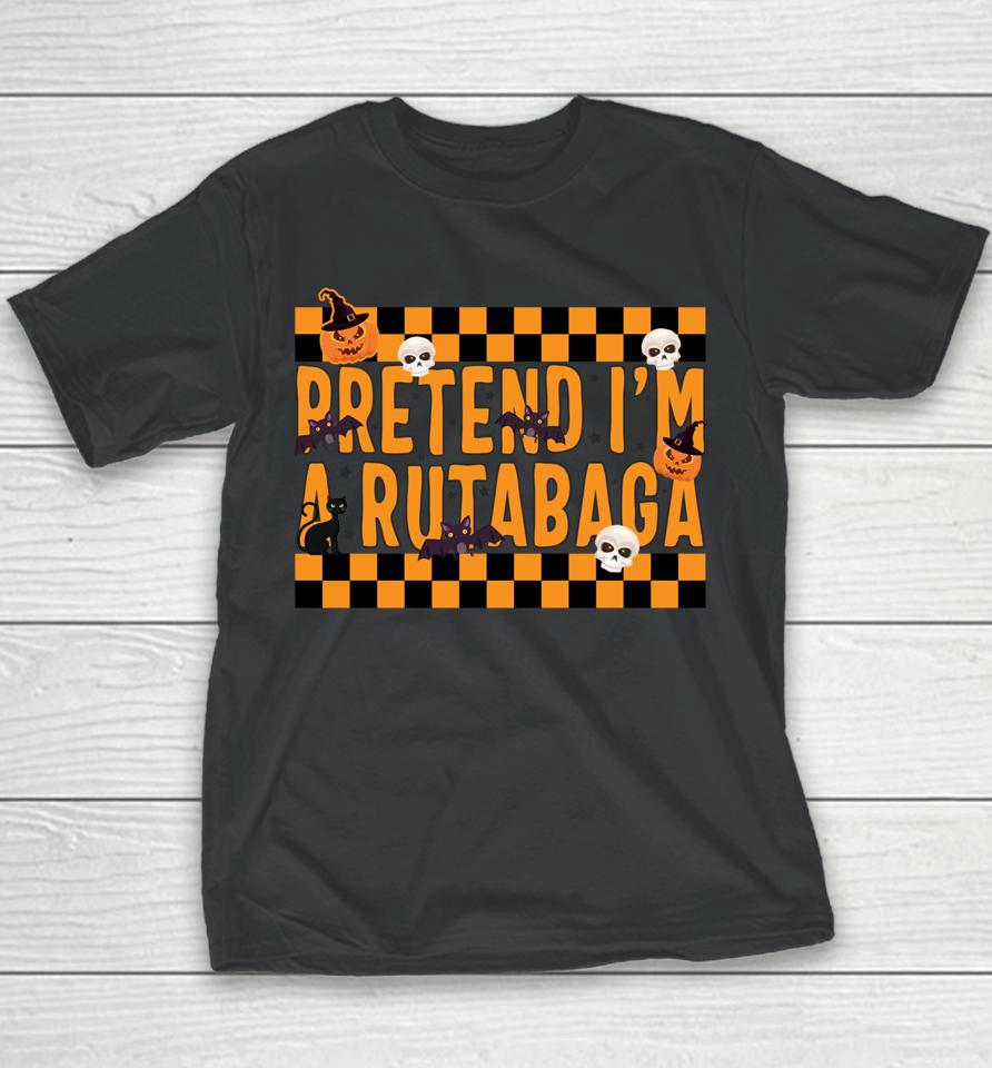 Halloween Pretend I'm A Rutabaga Youth T-Shirt