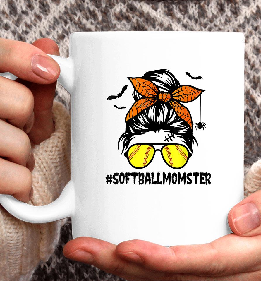 Halloween Softball Momster Coffee Mug