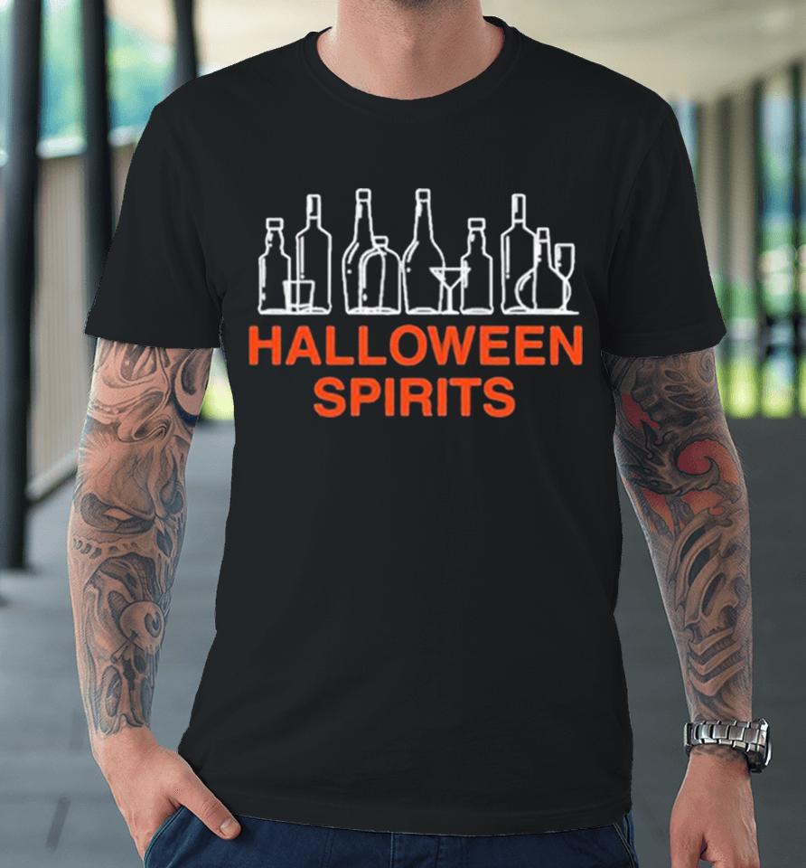 Halloween Spirits Bottle Premium T-Shirt