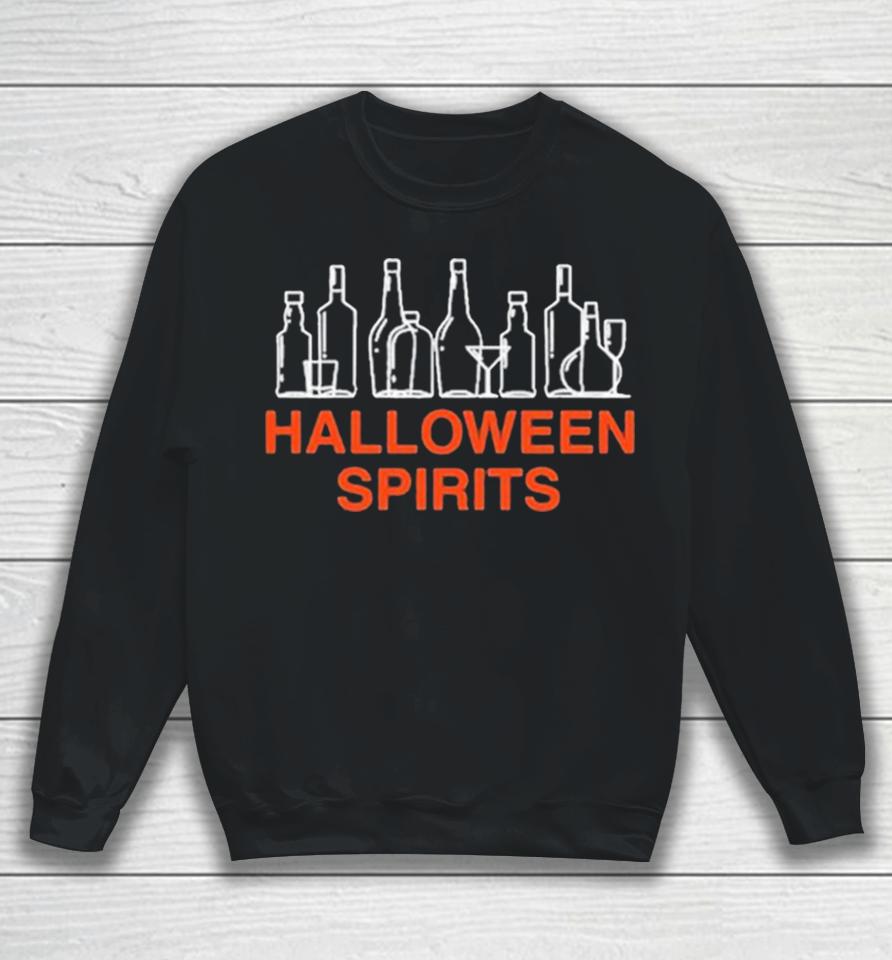 Halloween Spirits Bottle Sweatshirt