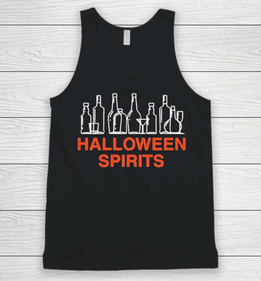 Halloween Spirits Bottle Unisex Tank Top