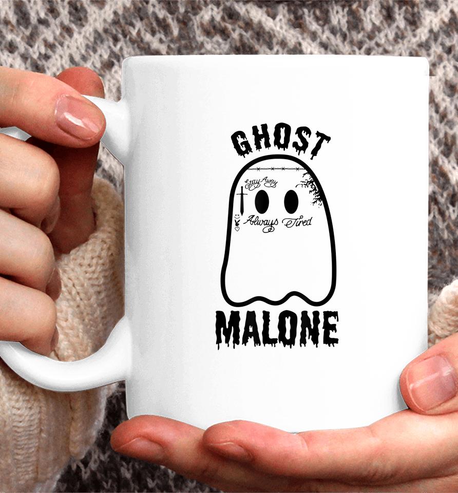 Halloween Spooky Season Fall Season Cute Ghost Malone Coffee Mug