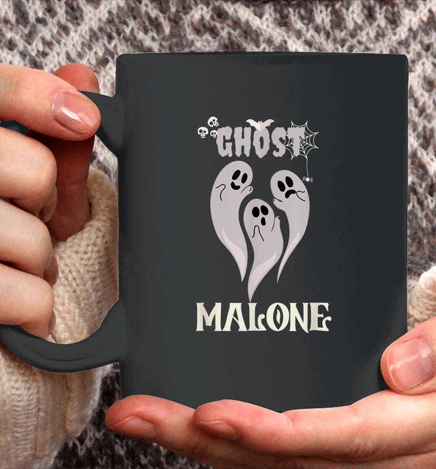 Halloween Spooky Season Fall Season Cute Ghost Malone Coffee Mug
