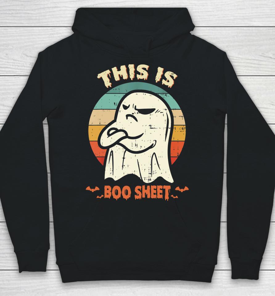 Halloween This Is Boo Sheet Ghost Hoodie