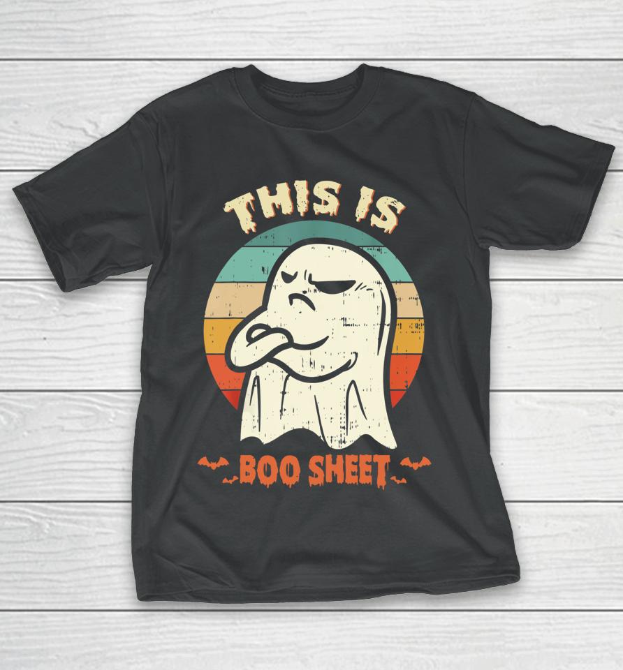 Halloween This Is Boo Sheet Ghost T-Shirt