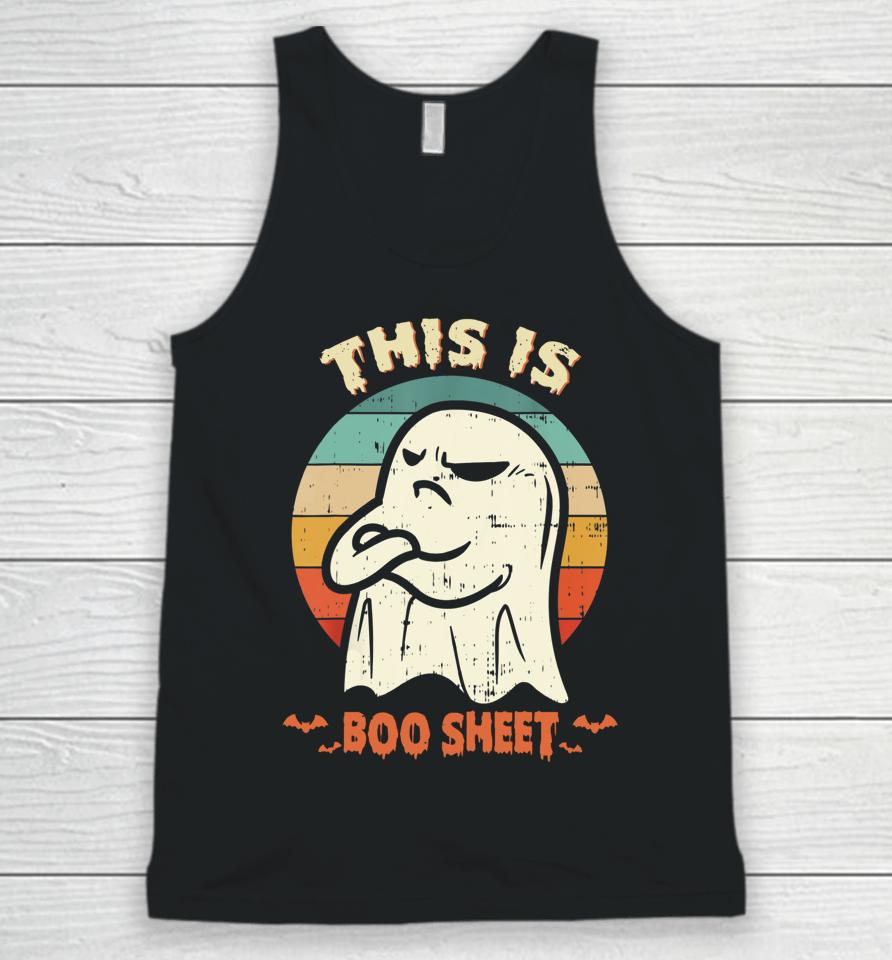Halloween This Is Boo Sheet Ghost Unisex Tank Top