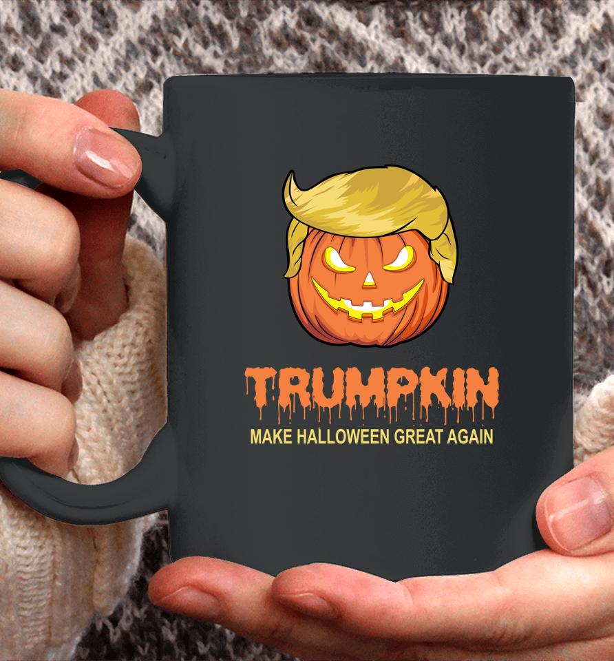 Halloween Trumpkin T-Shirt Trumpkin Make Halloween Great Again Coffee Mug