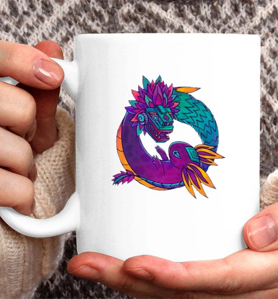 Halo 2 Quetzalcoatl And Axolotl Coffee Mug