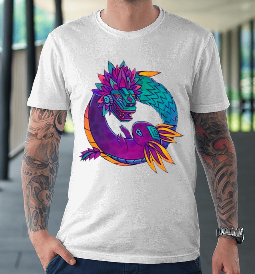 Halo 2 Quetzalcoatl And Axolotl Premium T-Shirt