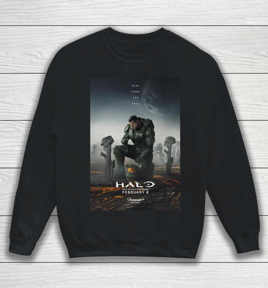 Halo Season 2 Rise From The Fall Will Be Release On February 8Th 2024 Sweatshirt