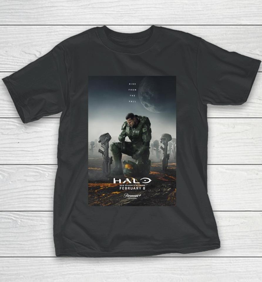Halo Season 2 Rise From The Fall Will Be Release On February 8Th 2024 Youth T-Shirt