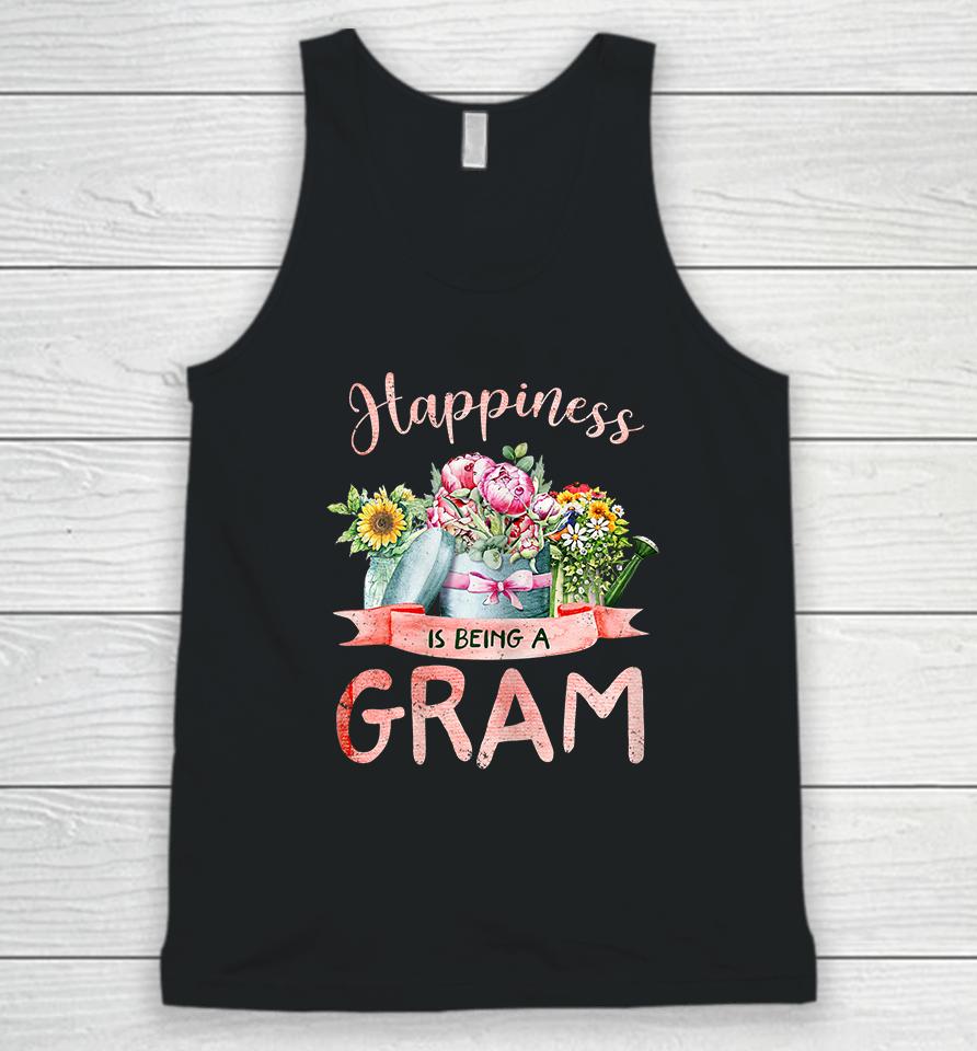 Happiness Is Being A Gram Mothers Day Unisex Tank Top