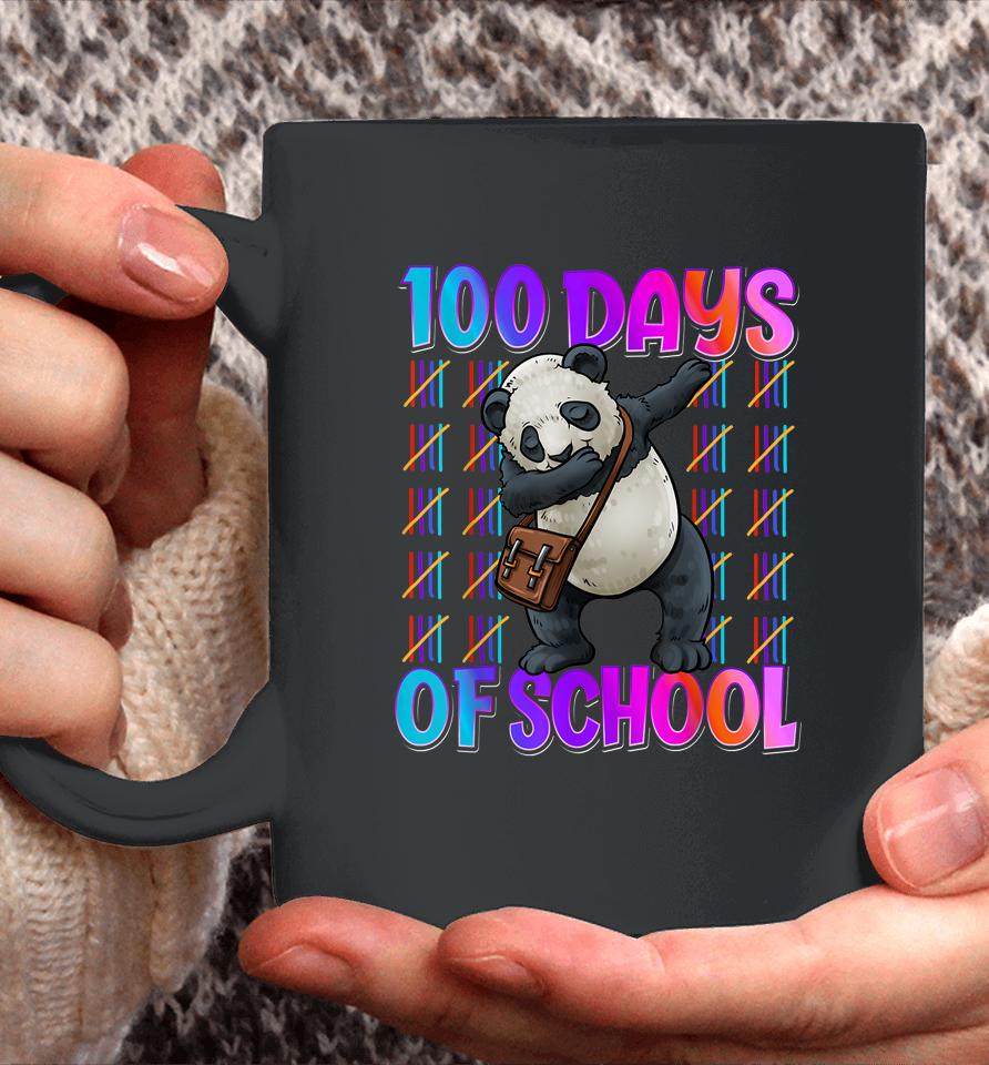Happy 100 Days Of School 100 Days Smarter Dabbing Panda Coffee Mug