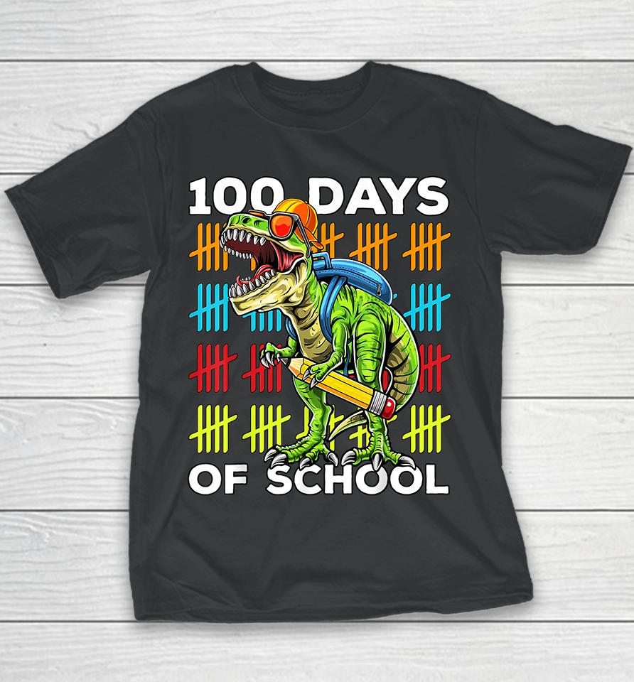 Happy 100Th Day Of School Teachers 100 Days Youth T-Shirt