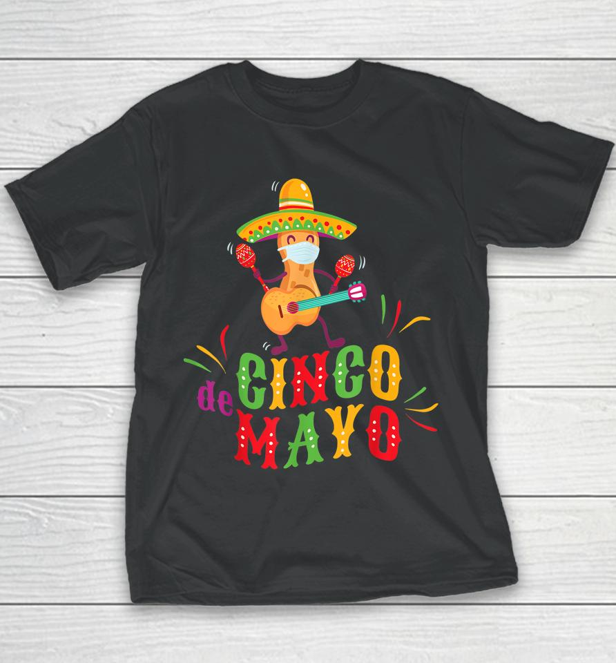 Happy 5 De Mayo Cinco De Mayo Viva Mexico 5 De Mayo Youth T-Shirt
