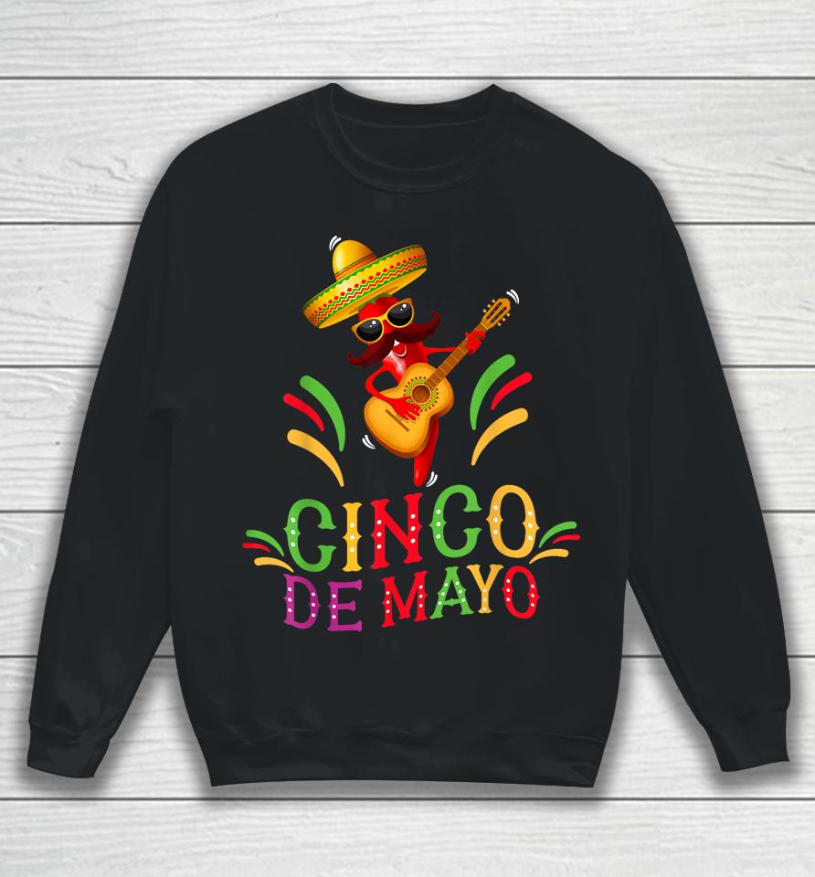 Happy 5 De Mayo Funny Camisas De 5 De Mayo Mexican Fiesta Sweatshirt