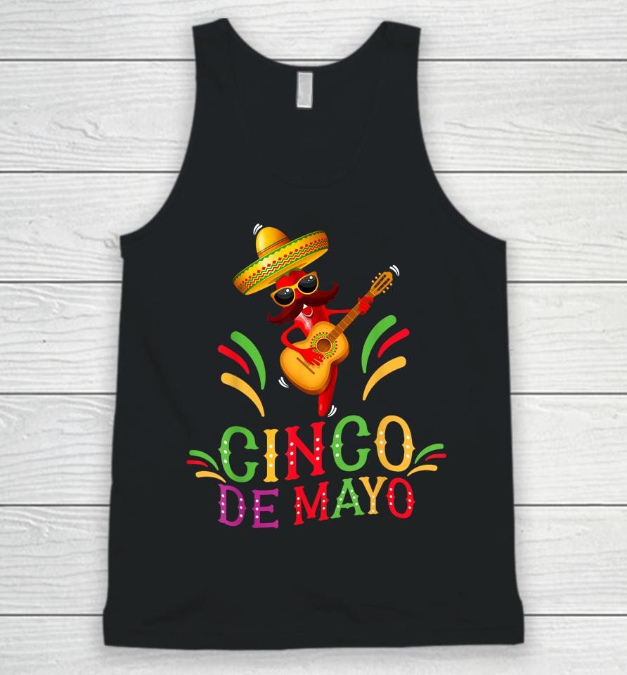 Happy 5 De Mayo Funny Camisas De 5 De Mayo Mexican Fiesta Unisex Tank Top