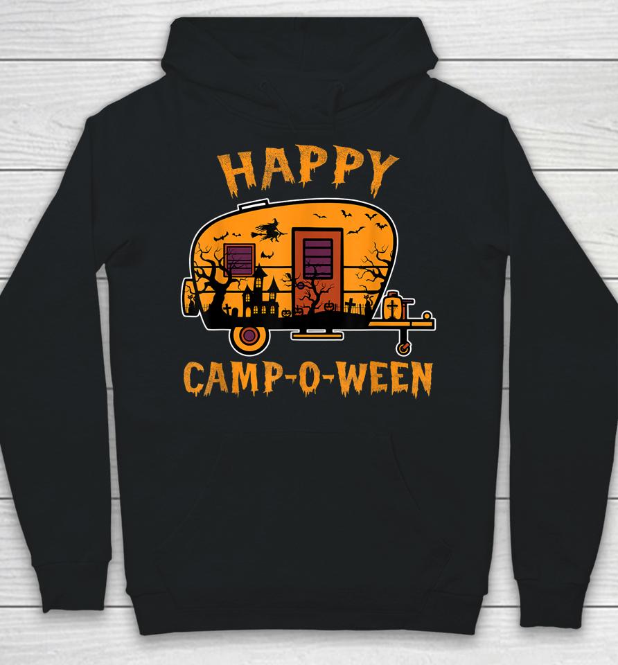 Happy Camp-O-Ween Camping Halloween Hoodie