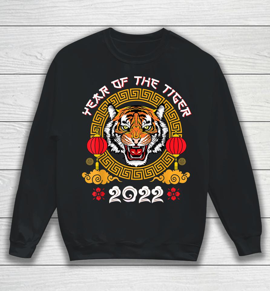 Happy Chinese New Year 2022 Year Of The Tiger Horoscope Sweatshirt