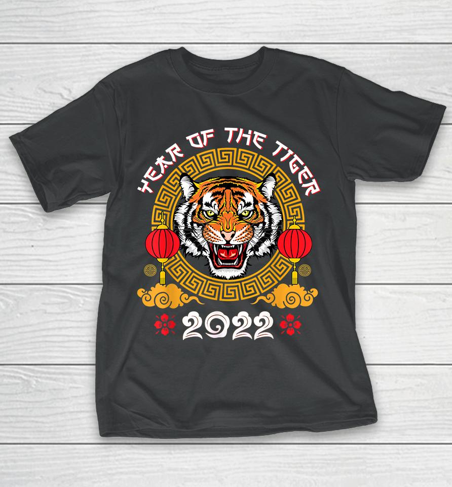 Happy Chinese New Year 2022 Year Of The Tiger Horoscope T-Shirt