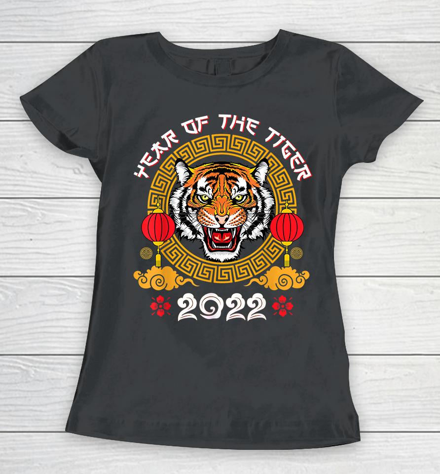 Happy Chinese New Year 2022 Year Of The Tiger Horoscope Women T-Shirt