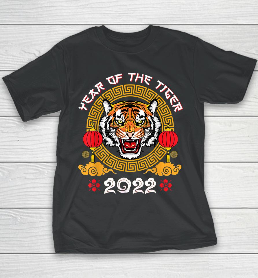 Happy Chinese New Year 2022 Year Of The Tiger Horoscope Youth T-Shirt