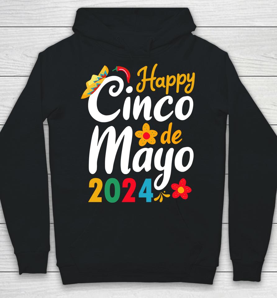 Happy Cinco De Mayo 2024 Mexico Hoodie