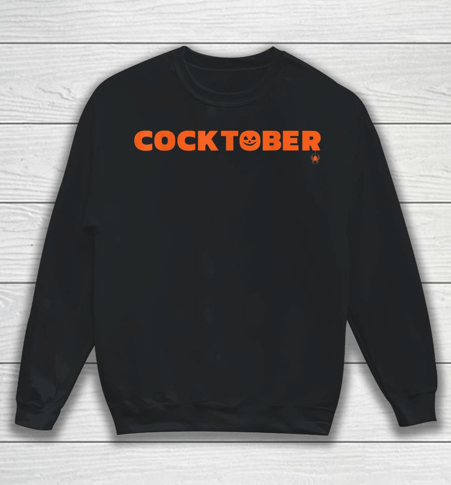 Happy Cocktober Halloween Sweatshirt
