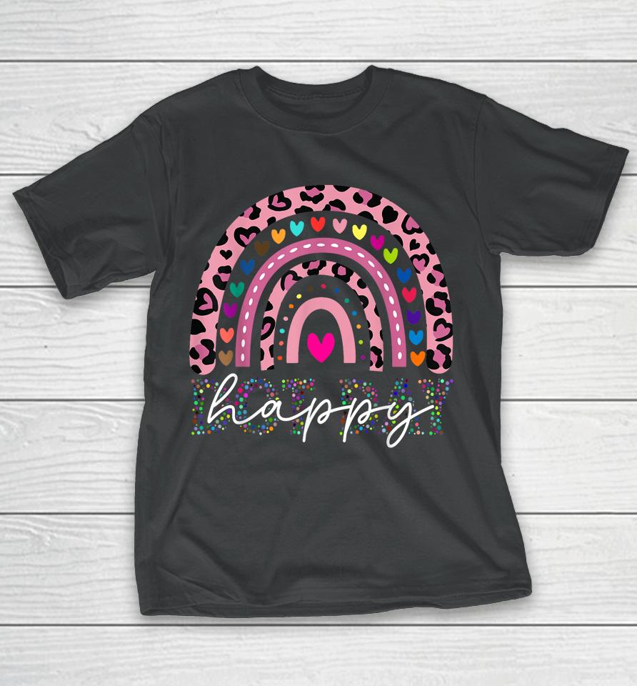 Happy Dot Day Colorful Rainbow Polka Dot Boys T-Shirt
