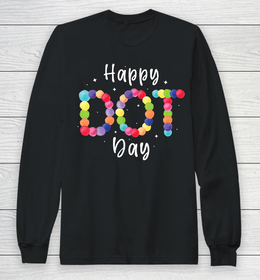 Happy Dot Day Long Sleeve T-Shirt