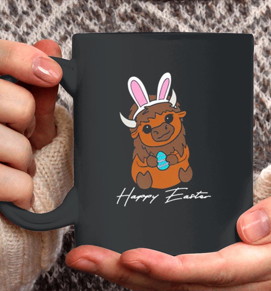 Happy Easter Buffalo Bunny Coffee Mug