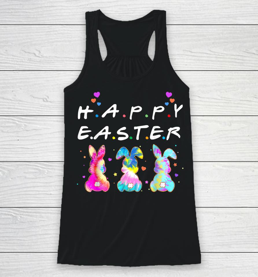Happy Easter Cute Bunny Family Matching Easter Racerback Tank