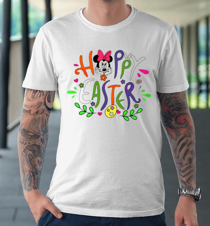 Happy Easter Cute Minnie Disney Premium T-Shirt