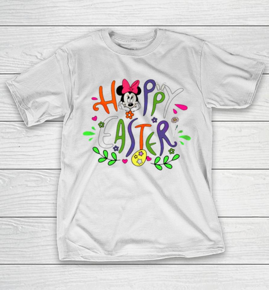 Happy Easter Cute Minnie Disney T-Shirt