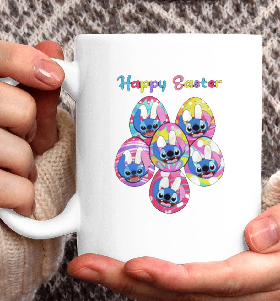 Happy Easter Disney Stitch Bunny Coffee Mug