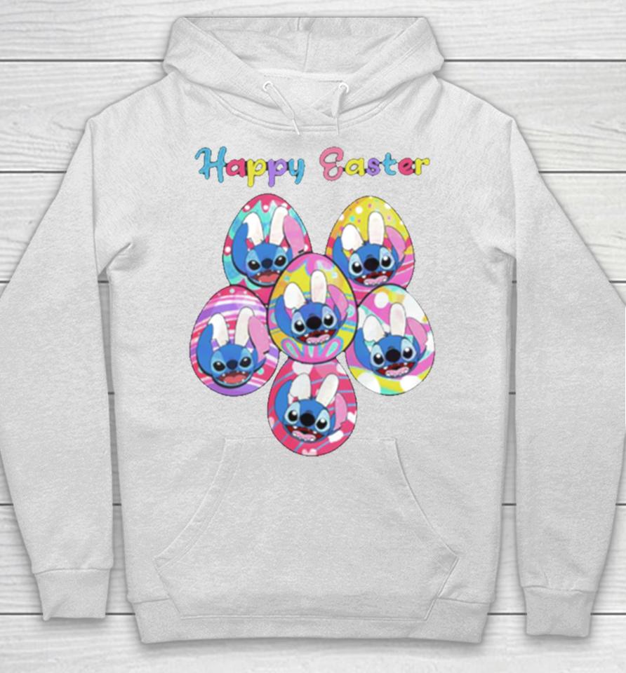 Happy Easter Disney Stitch Bunny Hoodie