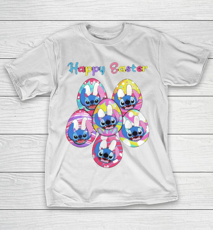 Happy Easter Disney Stitch Bunny T-Shirt