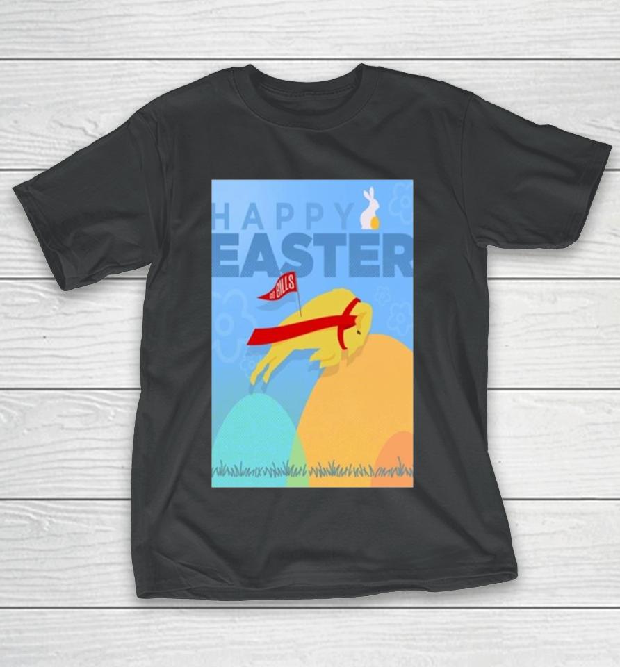 Happy Easter Go Bills 2024 T-Shirt
