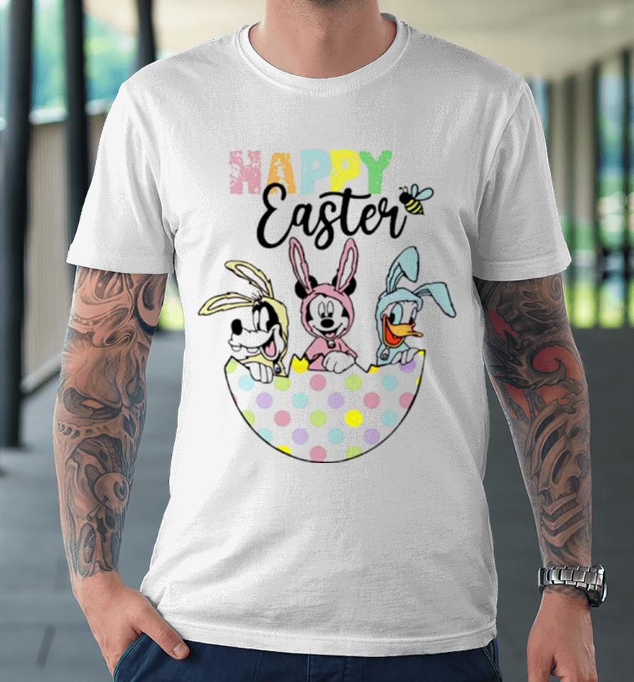 Happy Easter Minnie Friends Egg Premium T-Shirt