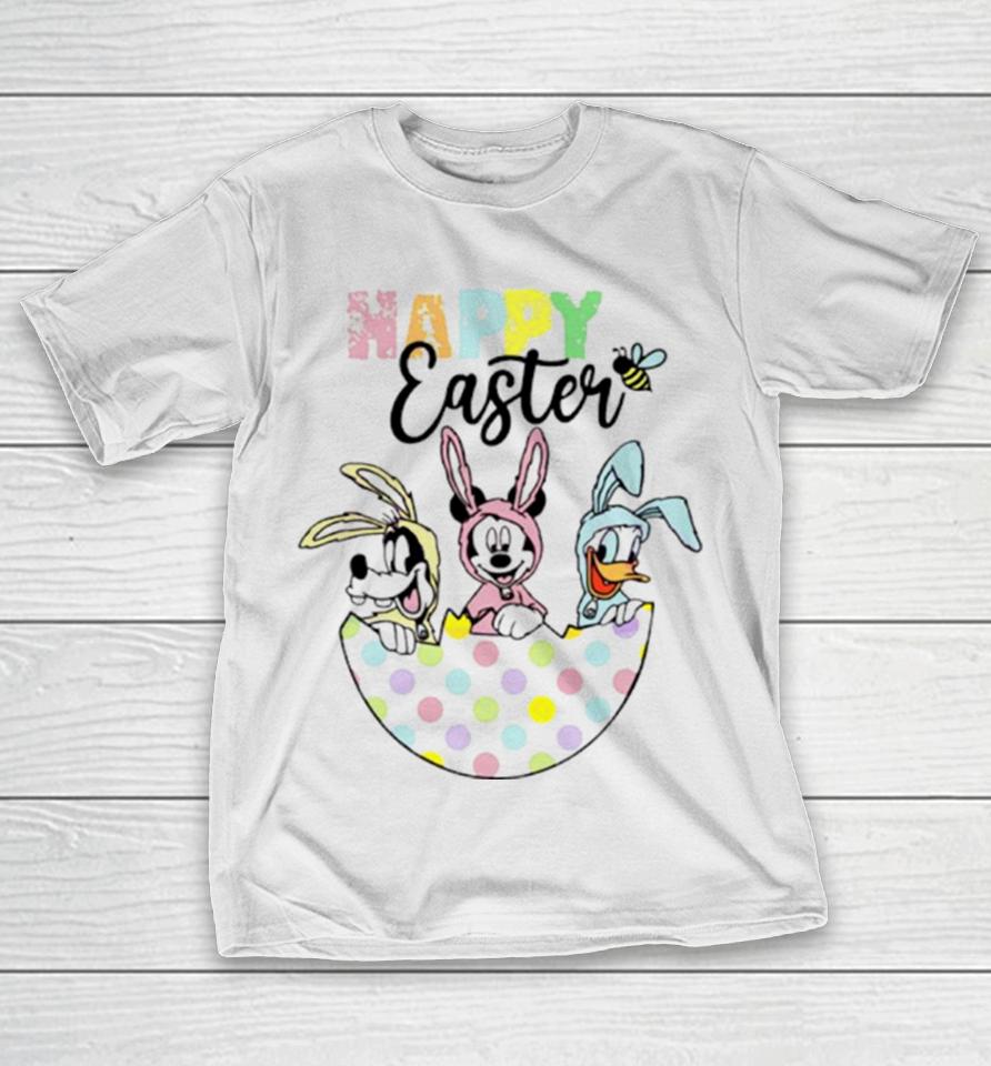 Happy Easter Minnie Friends Egg T-Shirt