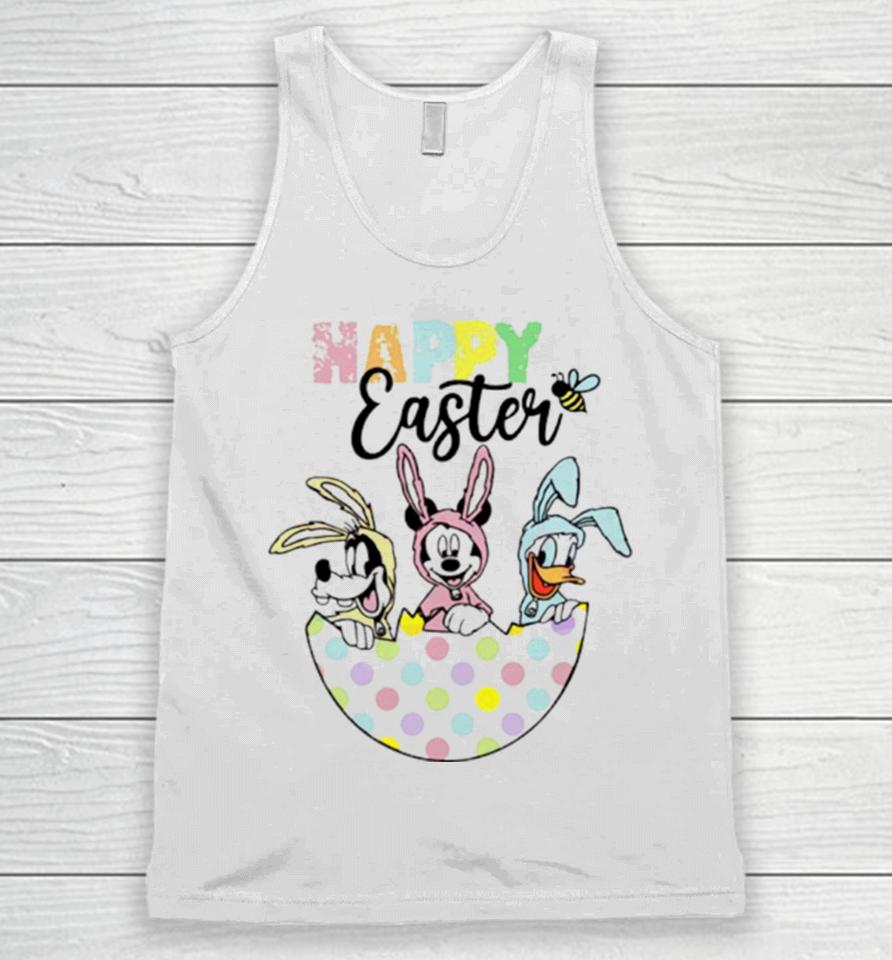 Happy Easter Minnie Friends Egg Unisex Tank Top